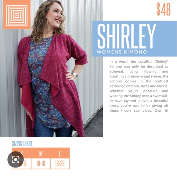 BOGO FREE Lularoe Shirley Cardigan Sweater - Picture 4 of 4